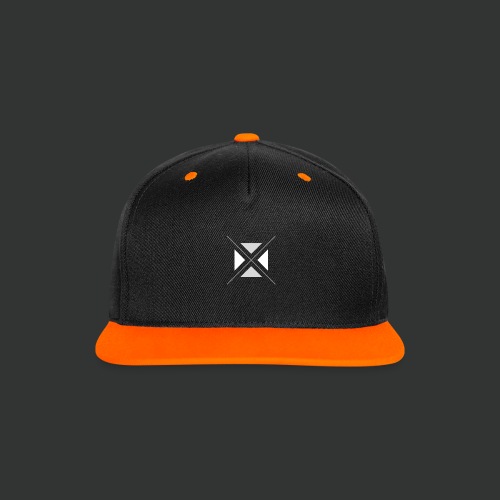 hipster triangles - Contrast Snapback Cap