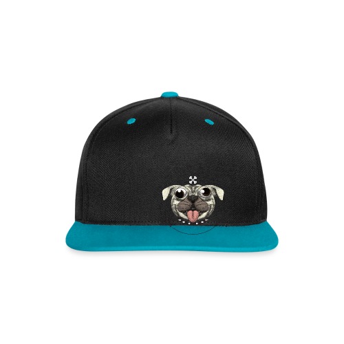 Dog that barks does not bite - Cappellino snapback in contrasto cromatico