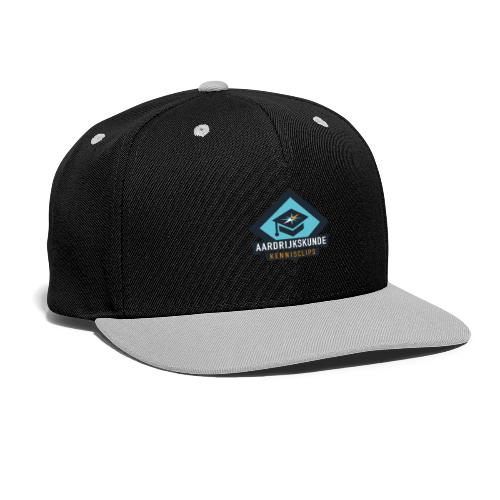 Logo Aardrijkskunde Kennisclips - Contrast snapback cap