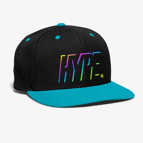 Shirt with RGBHype! - Kontrast snapback cap