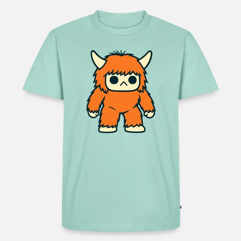 Cute Devil by toystudio 71 / FANMAN - Männer Premium Bio T-Shirt - Mint 