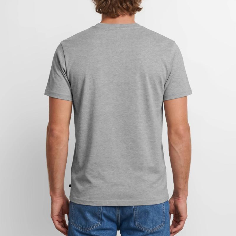 Logo du code du programmeur principal avec texte CODE T-shirt Premium bio Homme
