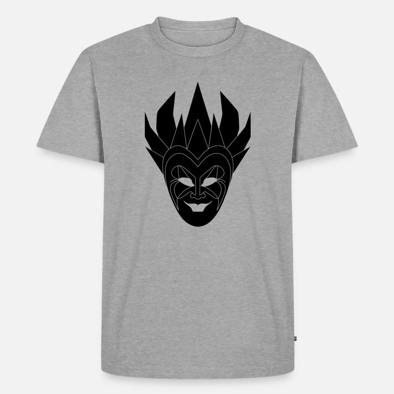 Techno Stuff - Männer Premium Bio T-Shirt - Grau meliert