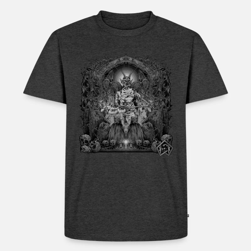 Baker, Baker, Master Baker, Master Baker - Men's Premium Organic T-Shirt - heather anthracite