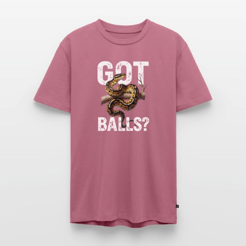 Python roi Serpents Amateurs de terrarium Python T-shirt Premium bio Homme