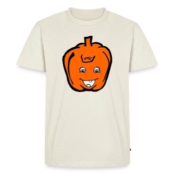Paprika - T-shirt Premium bio Homme - blanc cassé - Devant - Nico (187cm)
