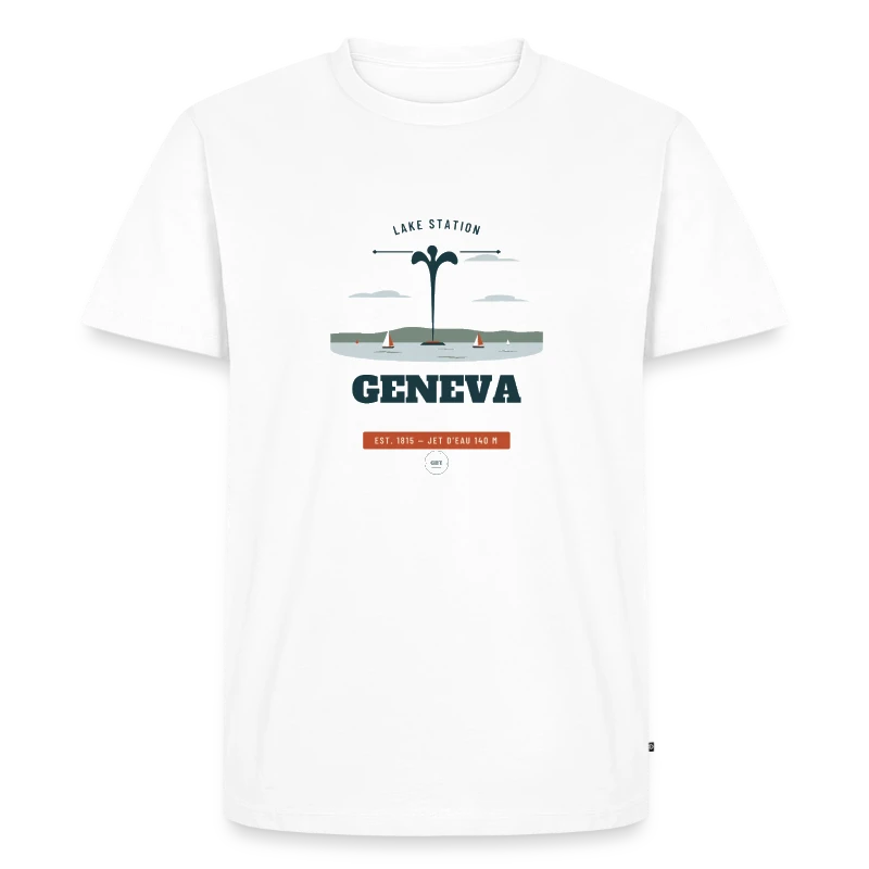 Insignia Gazetteer Bureau en men's premium organic t-shirt