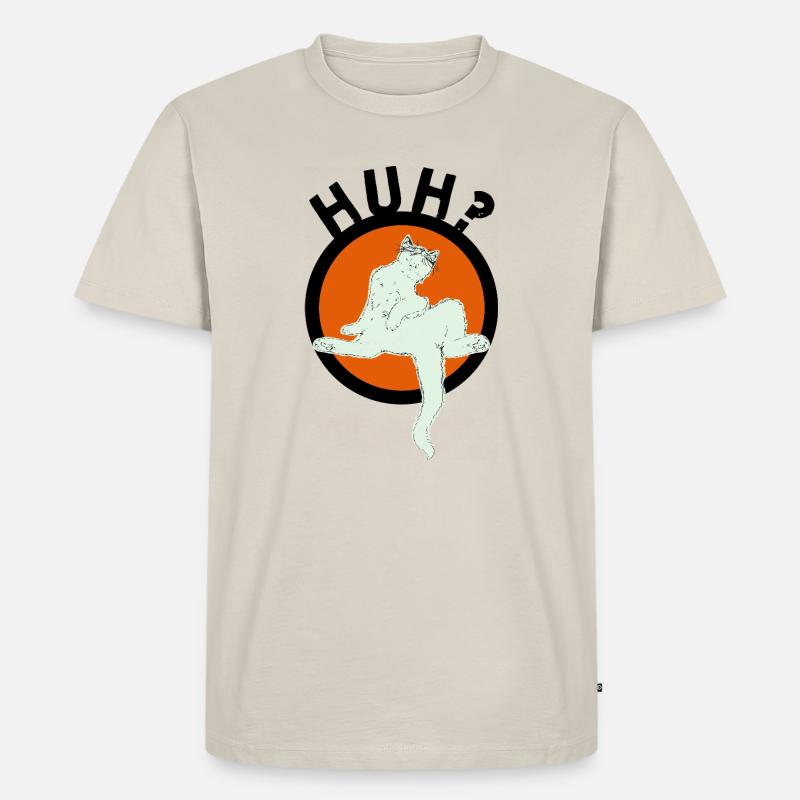 HM? - Männer Premium Bio T-Shirt - Beige