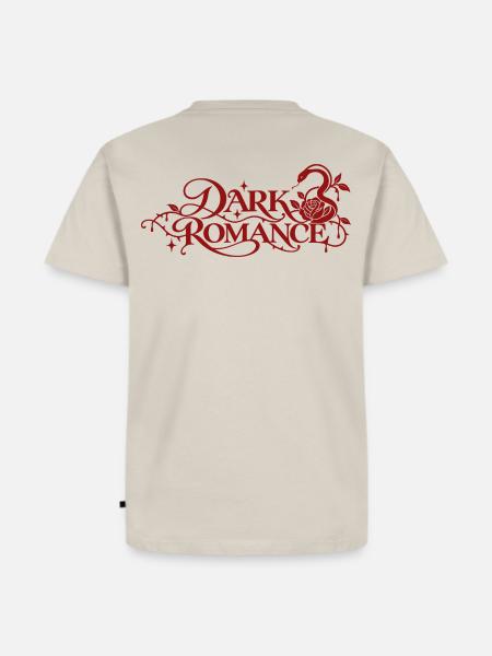 Dark Romance Gothic Rose - Männer Premium Bio T-Shirt - Beige