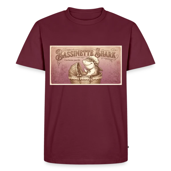 Shark in pram! — Men's Premium Organic T-Shirt