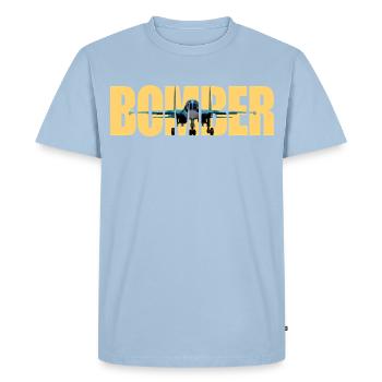 Bomber Su-34 - Men's Premium Organic T-Shirt - light blue - Front - Nico (187cm)