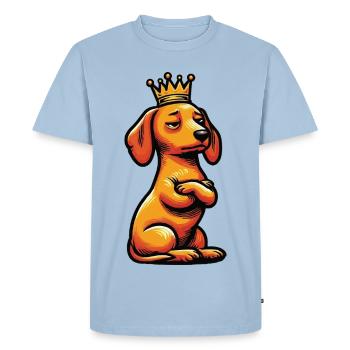 Dachshund Owner Dachshund Owner Dachshund Owner Dachshund Lover - Men's Premium Organic T-Shirt - light blue - Front - Nico (187cm)