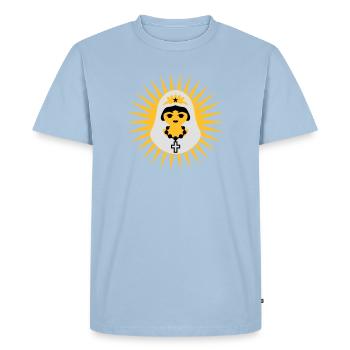 Braut | Bride | Wedding | Junggesellenabschied - T-shirt Premium bio Homme - bleu clair - Devant - Nico (187cm)