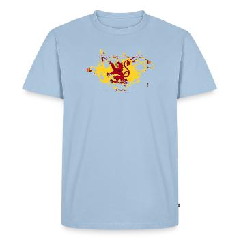 Scotland Lion Rampant - Men's Premium Organic T-Shirt - light blue - Front - Nico (187cm)