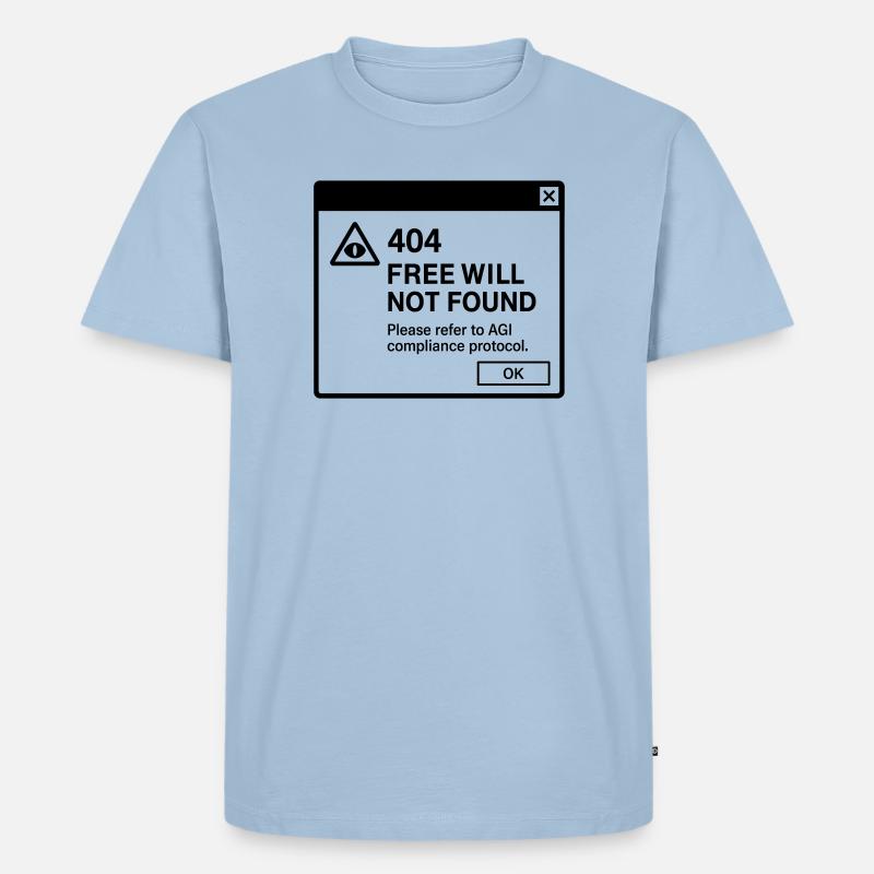 Agent du Basilic - T-shirt Premium bio Homme - bleu clair