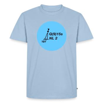 Bouée Navigation en mer du Nord Maritime en mer Baltique - T-shirt Premium bio Homme - bleu clair - Devant - Nico (187cm)