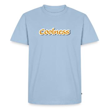 Allégation de fraîcheur Vectorgraphic - T-shirt Premium bio Homme - bleu clair - Devant - Nico (187cm)