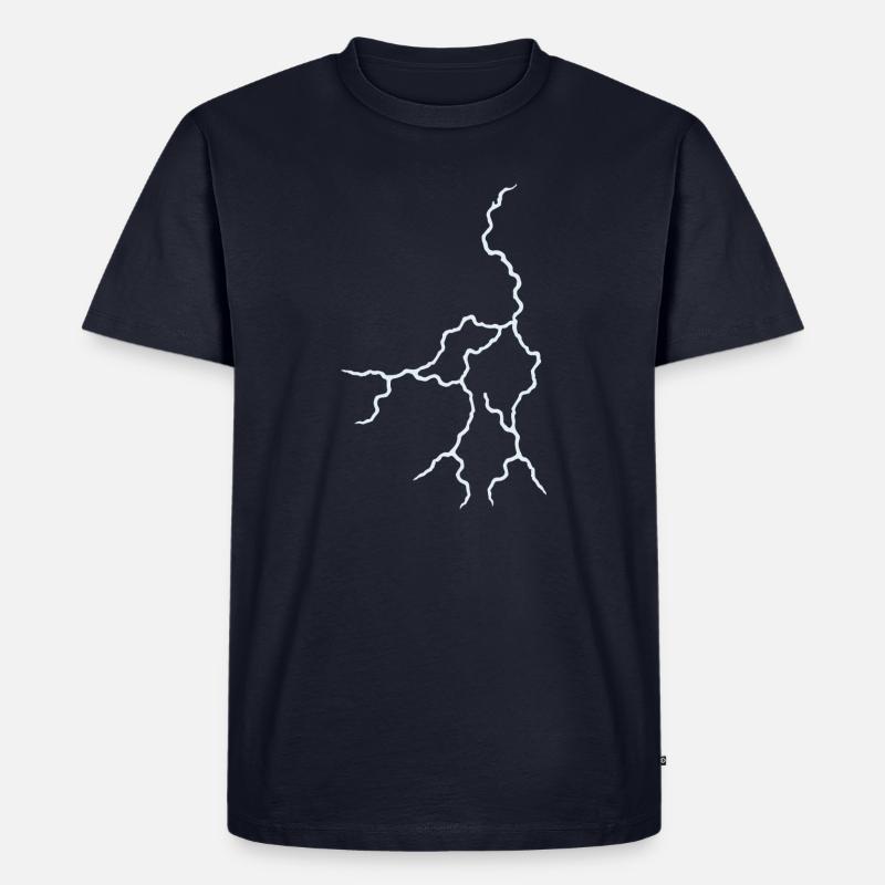 Blitz - Männer Premium Bio T-Shirt - Navy