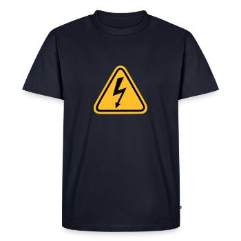 Flash - T-shirt Premium bio Homme - bleu marine - Devant - Nico (187cm)