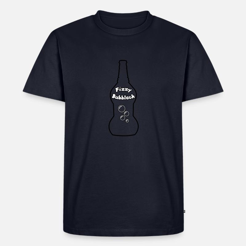 Zohan - Fizzy Bubblech / Bubbele - Männer Premium Bio T-Shirt - Navy
