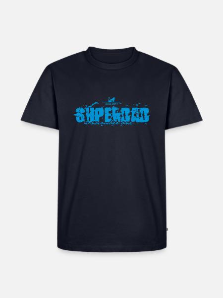 superdad number one 2011 - Männer Premium Bio T-Shirt - Navy