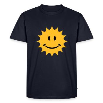 sun - T-shirt Premium bio Homme - bleu marine - Devant - Nico (187cm)