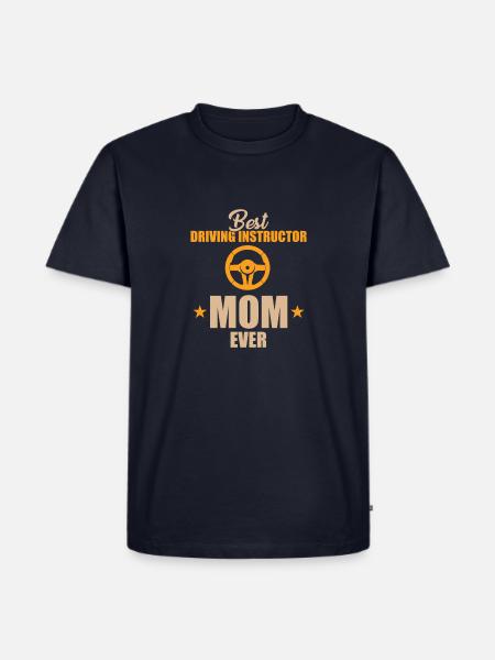 Bester Fahrlehrer Mama - Männer Premium Bio T-Shirt - Navy