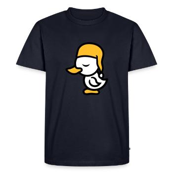 sleep tired bed sleep sleepy evening - Men's Premium Organic T-Shirt - navy - Front - Nico (187cm)
