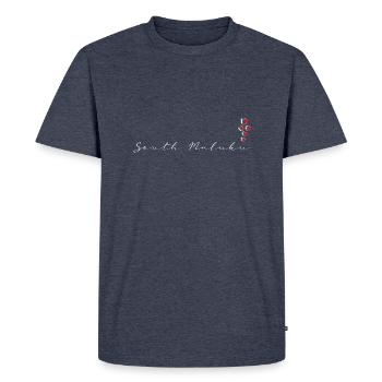 Republic of Maluku Selatan - Men's Premium Organic T-Shirt - heather denim - Front - Nico (187cm)