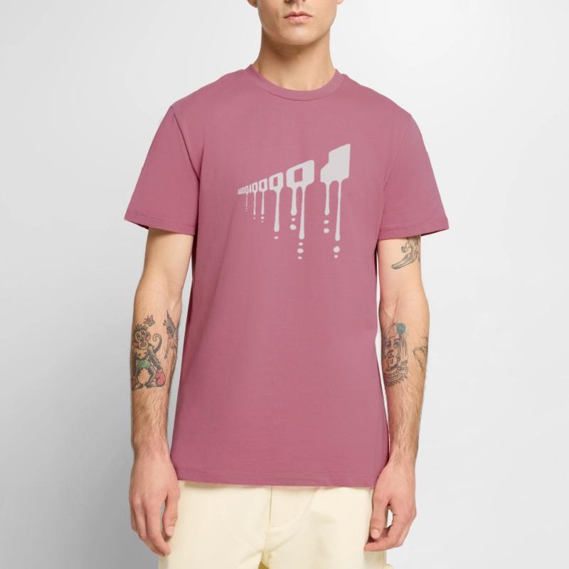 Binär Code Programm Sprache Männer Premium Bio T-Shirt