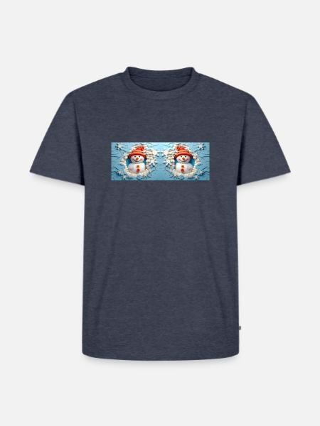 Design 7 MUG 11 OZ - Männer Premium Bio T-Shirt - Jeansblau