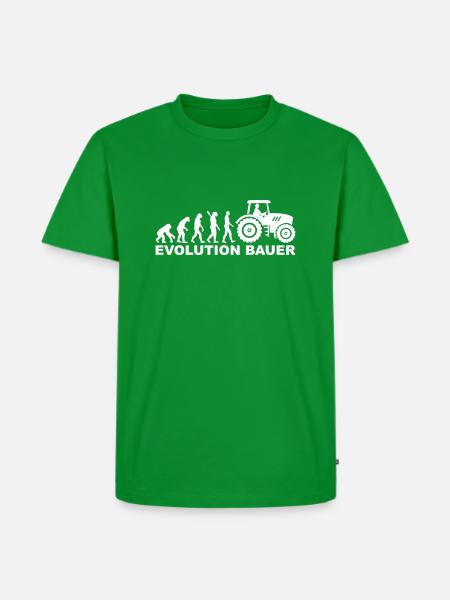 Bauer - Männer Premium Bio T-Shirt - Grün