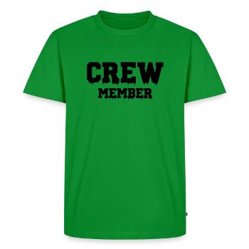 Membre d’équipage - T-shirt Premium bio Homme - vert - Devant - Nico (187cm)