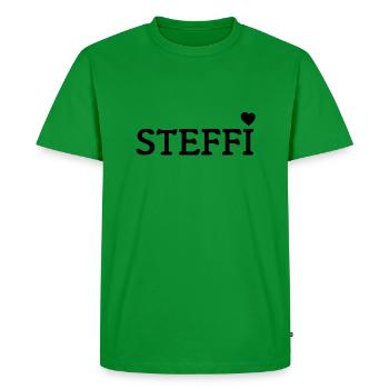 steffi_1 - T-shirt Premium bio Homme - vert - Devant - Nico (187cm)