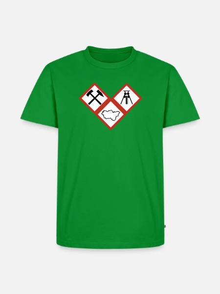 DANGER RUHRPOTT - T-shirt Premium bio Homme - vert