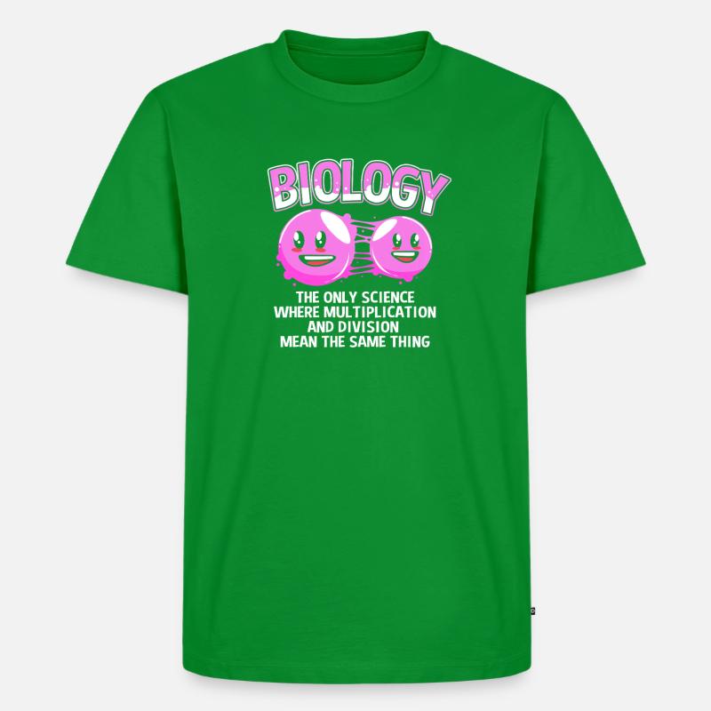 Formule structurale de la molécule - T-shirt Premium bio Homme - vert