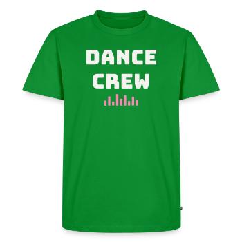 Dance Crew Dance Team Hip Hop Group Street Dance - Men's Premium Organic T-Shirt - green - Front - Nico (187cm)