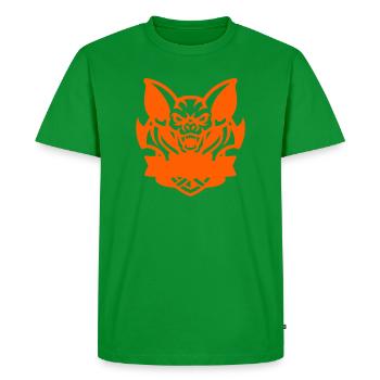 Fledermaus E-Sport Logo - T-shirt Premium bio Homme - vert - Devant - Nico (187cm)