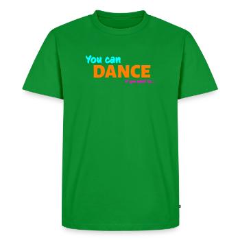 You can dance - T-shirt Premium bio Homme - vert - Devant - Nico (187cm)