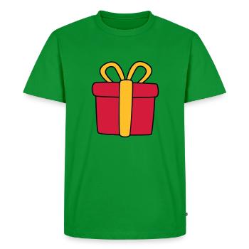 Cadeau - Joyeux Noël, Merry Cristmas, Xmas - T-shirt Premium bio Homme - vert - Devant - Nico (187cm)