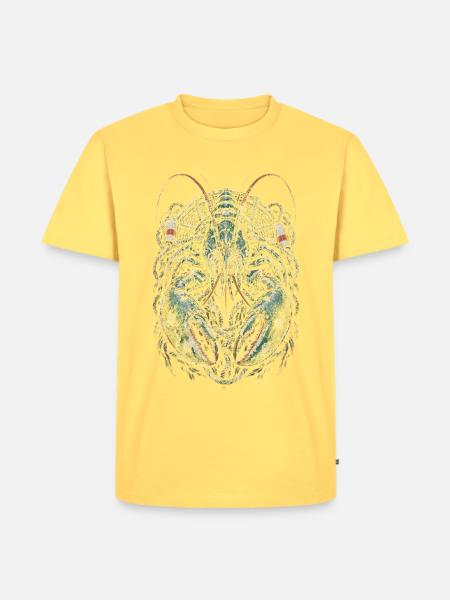 Hummerfänger Hummerfischer - Männer Premium Bio T-Shirt - Pastellgelb