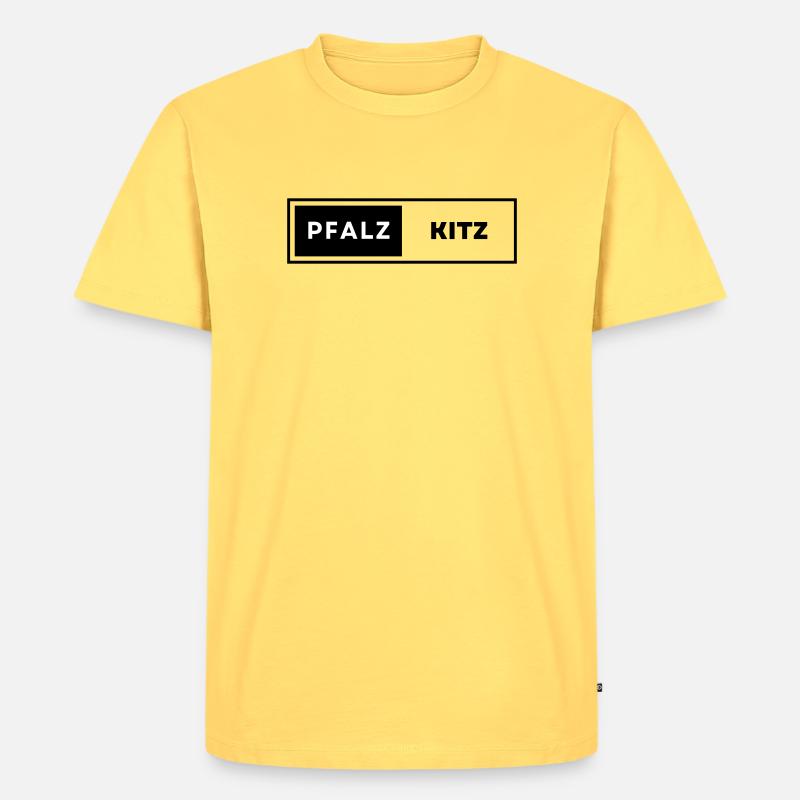 Lauser - T-shirt Premium bio Homme - jaune pastel