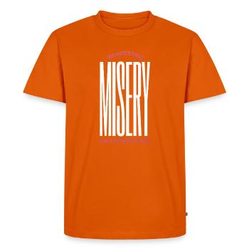 Manifesting Magery - Men's Premium Organic T-Shirt - orange  - Front - Nico (187cm)