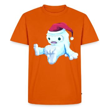 Poupée de Noël - T-shirt Premium bio Homme - orange  - Devant - Nico (187cm)