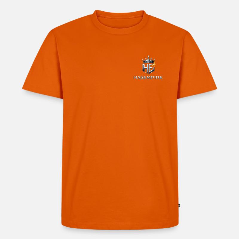 HAS-Imperium - Männer Premium Bio T-Shirt - Orange