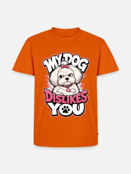 Malteser - Männer Premium Bio T-Shirt - Orange 