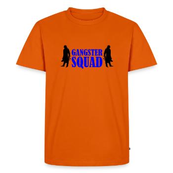 Escouade de gangsters - T-shirt Premium bio Homme - orange  - Devant - Nico (187cm)