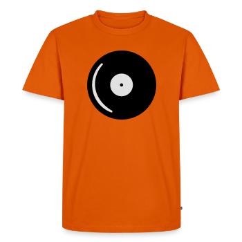 LP - T-shirt Premium bio Homme - orange  - Devant - Nico (187cm)