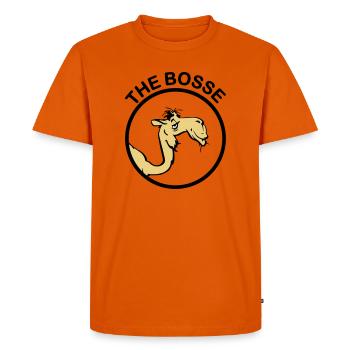 The Bosse II - T-shirt Premium bio Homme - orange  - Devant - Nico (187cm)