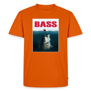 Retour du bar - T-shirt Premium bio Homme - orange  - Devant - Nico (187cm)
